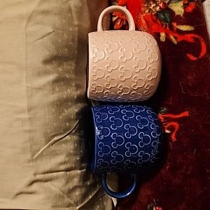 NWT Disney Parks Minnie and Mickey His and Hers Mug Set